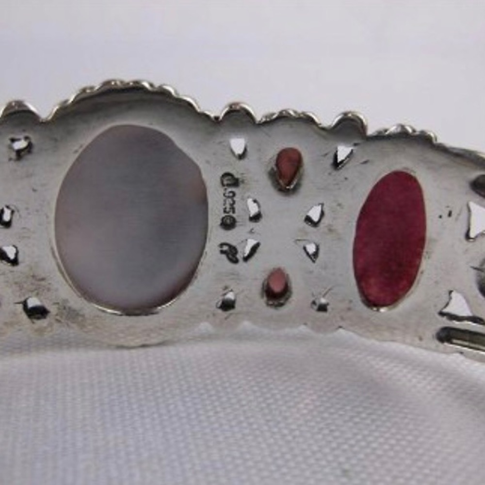 Mint Condition Carolyn Pollack signed cuff bracelet - Picture 4 of 4